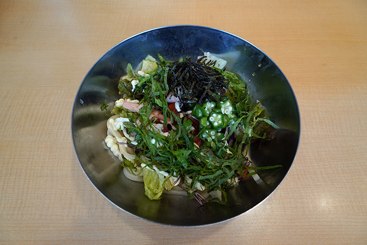 ねばとろサラダうどん