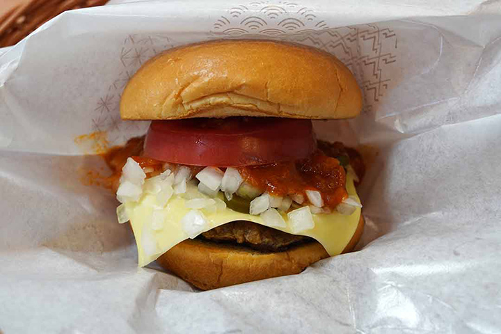 スパイシーダブルモスバーガー