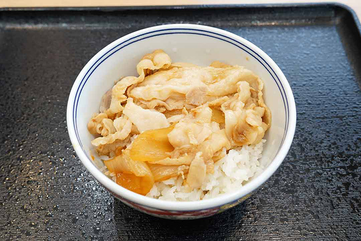 豚丼（小盛）